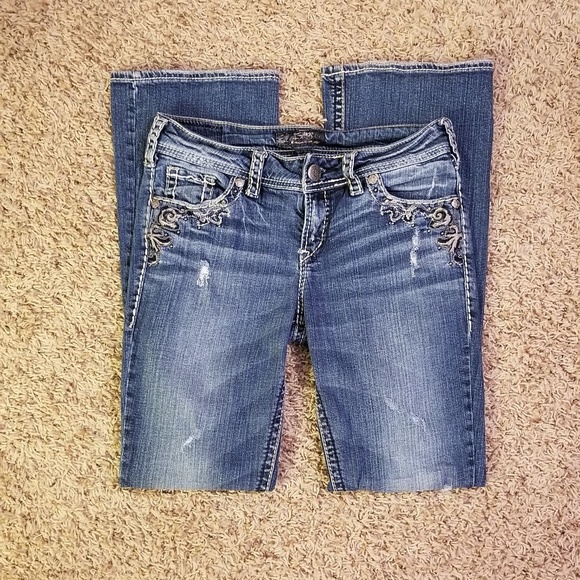 silver suki flap jeans